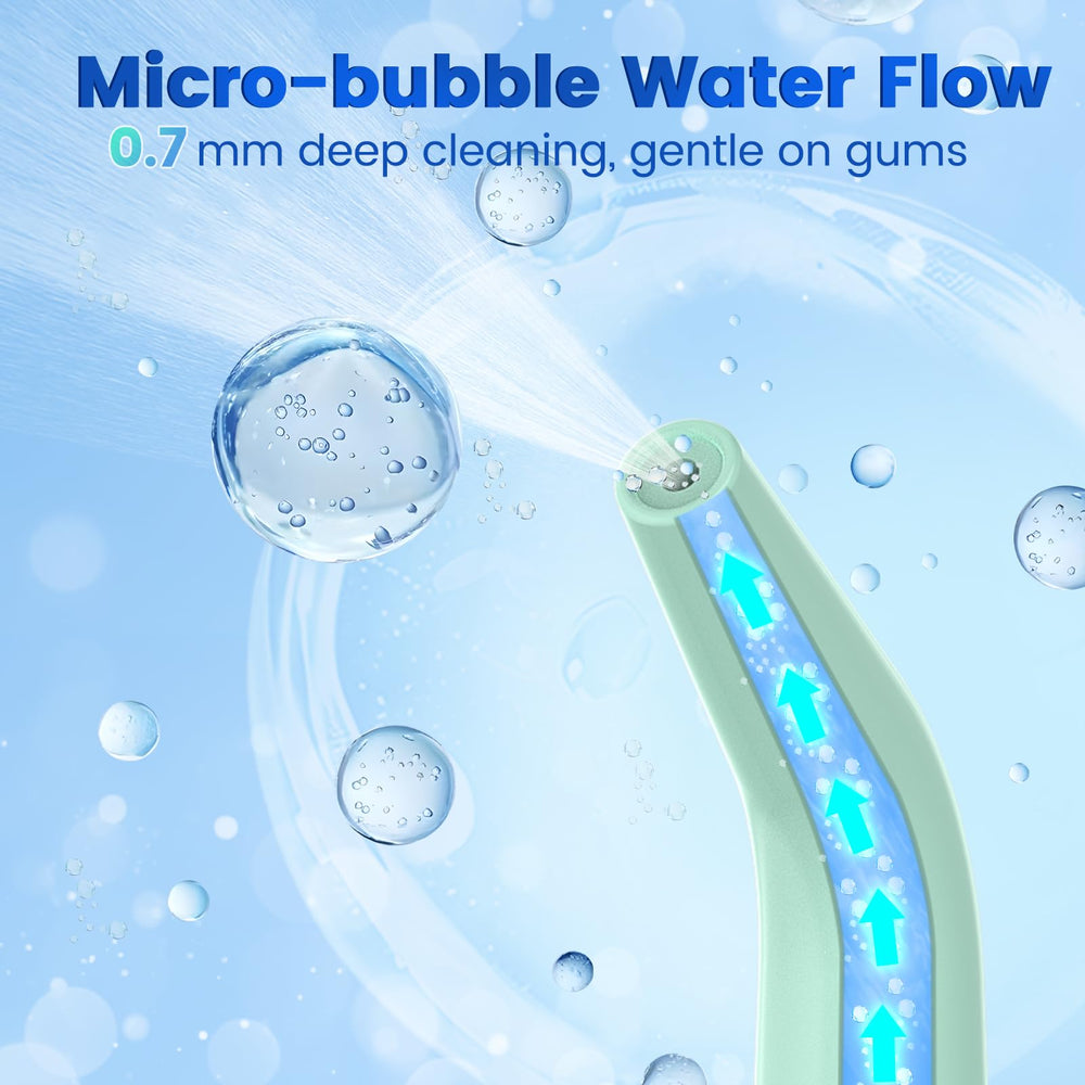 Five jet tips included with WellLeo Water Flosser