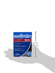 Wellman 50+ bottle on white background