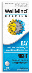 WellMind Calming Tablets bottle with label