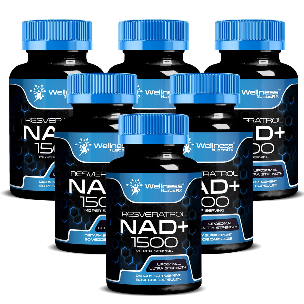 Hero image of WELLNESS LABSRX NAD+ 1500mg liposomal with resveratrol