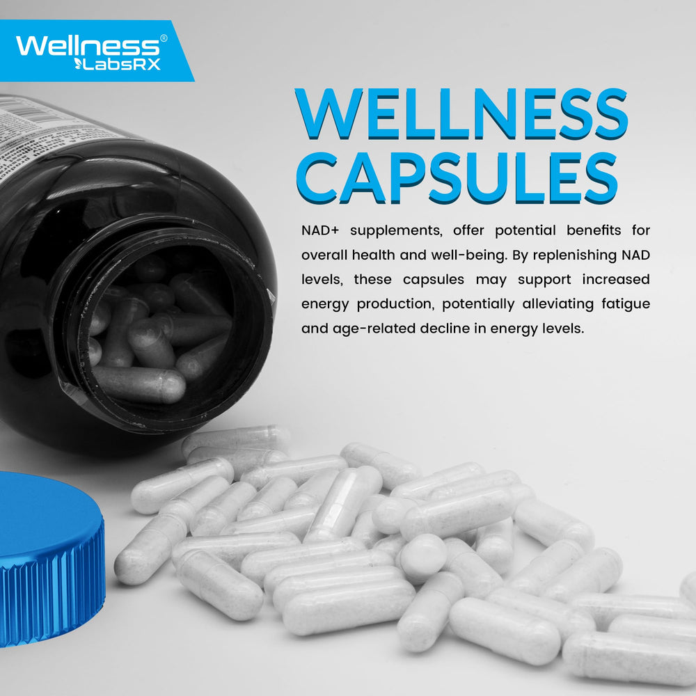 GMP-certified seal on Wellness LabsRx NAD+ product