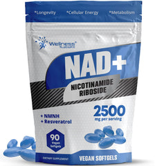 WellnessLabsRx NAD+ NMNH softgels bottle front view