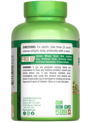 Lifestyle image featuring pumpkin seed oil supplement for wellness