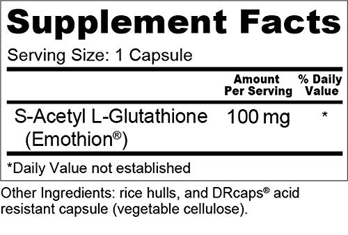 Made in USA seal on Wellness Resources Glutathione Ultra SAG