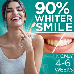 Close-up of Wellnesse toothpaste tube fluoride-free formula