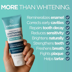Enamel remineralization with hydroxyapatite infographic