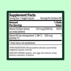Close-up of plant-based K2 MK-7 in WellWithAll supplement