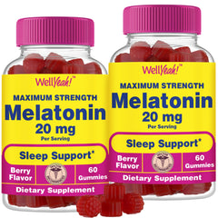 WellYeah Melatonin Gummies Berry Flavor bottle - hero image