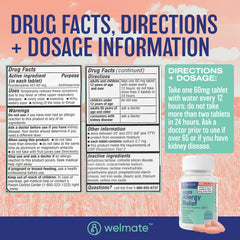 WELMATE gluten-free label on packaging supports dietary needs.