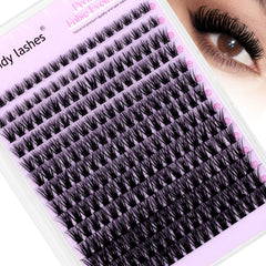 Wendy Lashes 280pcs set offers abundant clusters for customization.
