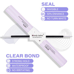 WENDY LASHES cluster-lash-glue-mild-formula designed for sensitive eyes and comfort