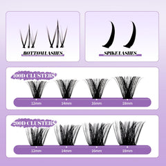 Wendy Lashes reusable lash clusters offer cost-effective, long-lasting versatility.