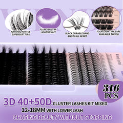 Wendy Lashes spike lashes array offering dramatic cat-eye potential