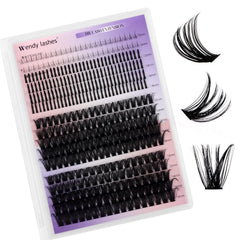 Wendy Lashes spikes bottom clusters deliver dramatic volume for bold evening looks.