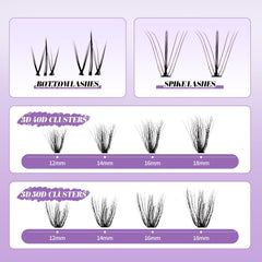Wendy Lashes volume clusters delivering instant density and lift