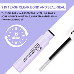 WENDY LASHES waterproof-adhesive-dry holds lashes in heat and humidity