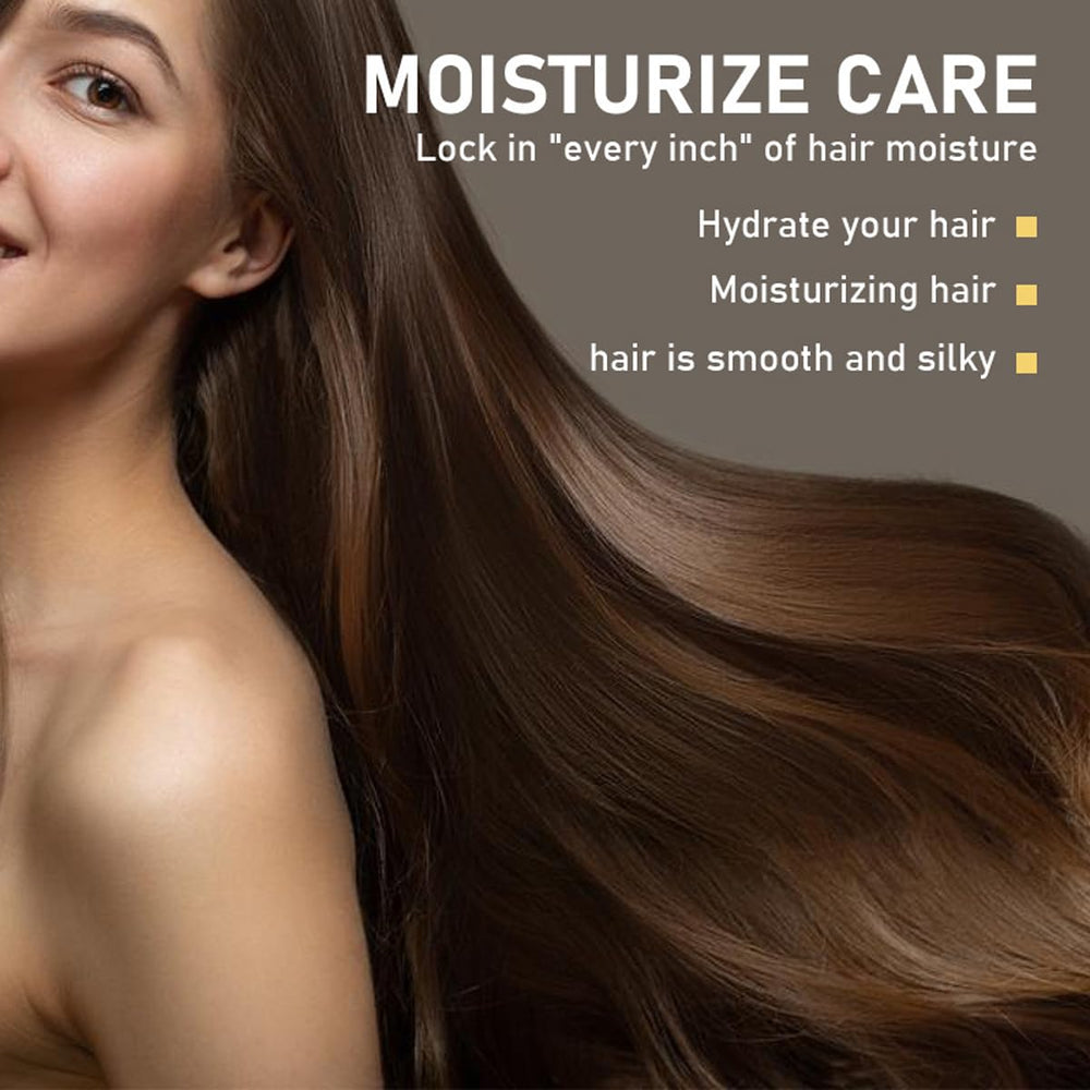 WenFeng Hair Mask application steps demonstrates easy at-home use
