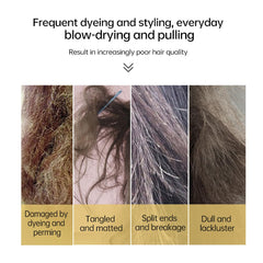 WenFeng Hair Mask bottle dispense highlights convenient keratin nourishment at home