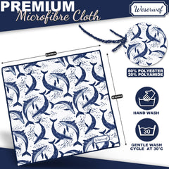 Close-up of ultra-soft microfiber fabric