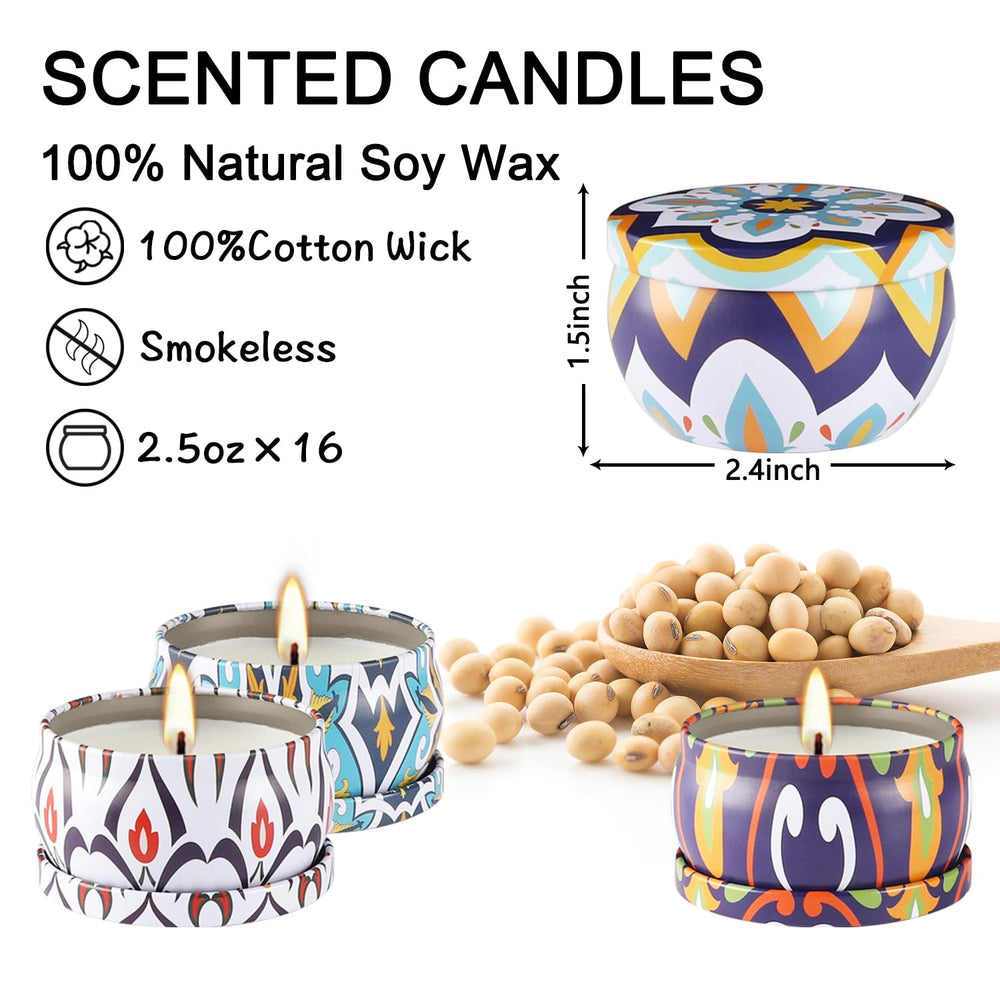 Relaxing aromatherapy candles for bath, yoga, and meditation