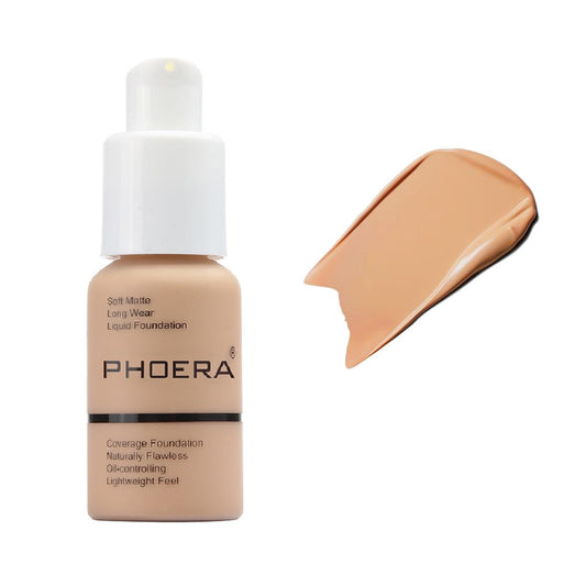 WFWJ PHOERA Foundation bottle in 104 Buff Beige for daily wear