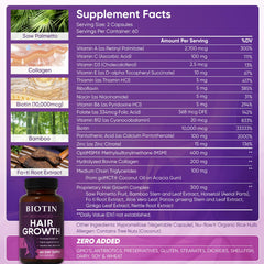 Close-up of WGYPEU bottle label showing Biotin 10,000 mcg