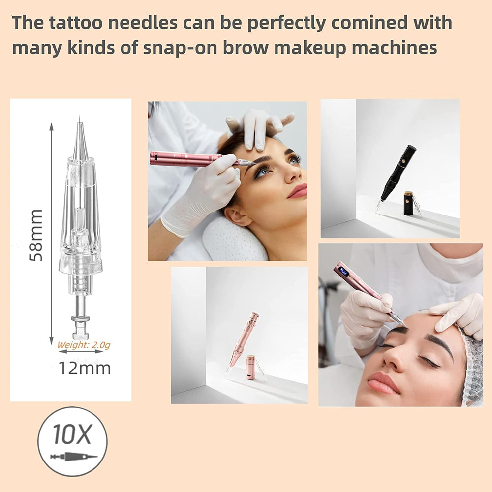 Whalrace 1RL shading needle for brow shading and definition