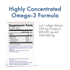 Close-up of WHC UnoCardio X2 softgel showing smooth texture and size