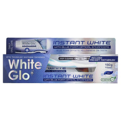White Glo toothbrush front view