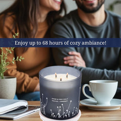 Ingredients overview: sage, sea salt, eucalyptus, jasmine, cedarwood