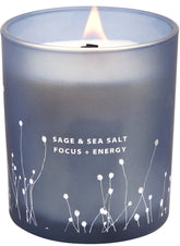 White Sage Sea Salt Wood Wick Soy Candle 10.6 oz