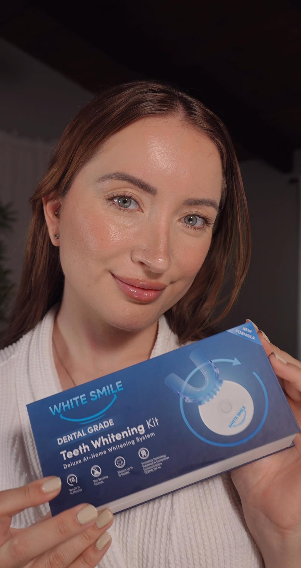 Ready-to-use whitening kit setup