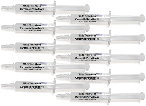 White Teeth Global 10 syringes (3ml) whitening gel packaging
