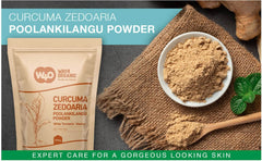Using White Turmeric Powder for face paste