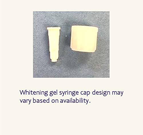 Whitening gel kit packaging and syringes