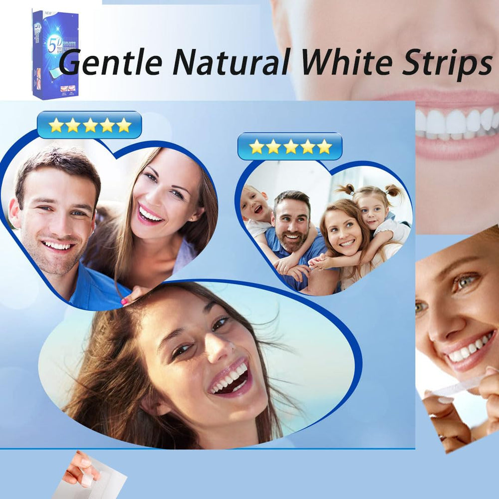 Bundle of 14 packs of teeth whitening strips