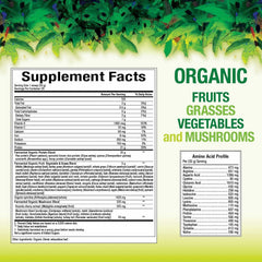 Label image for Organic Fermented Protein & Greens from Natural Factors