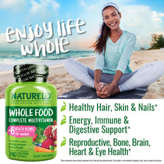 Whole-food fruits and vegetables in the formula