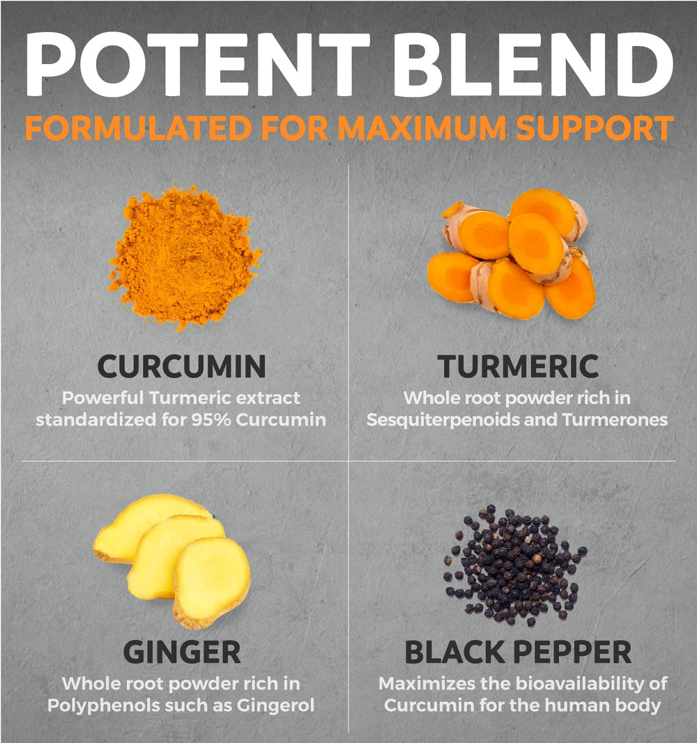 Wholefood turmeric powder with ginger pieces