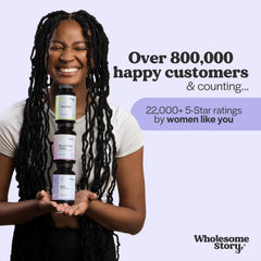 Wholesome Story Vitex chasteberry vegan capsules emphasize clean label packaging.