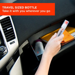 Refillable bottle with screw cap from WHOOSH Screen Shine Go 2-Pack