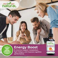 Label highlights folate B9 and other B vitamins