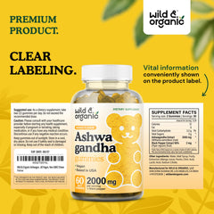 Wild & Organic Ashwagandha Gummies daily ritual depiction emphasizing calm moments
