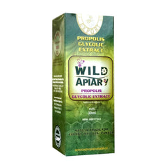30ml bottle of Generic Wild Apiary Brazilian Green Propolis Liquid Drop Glycolic (Non-Alcoholic) - Sugar Free, Wax Free