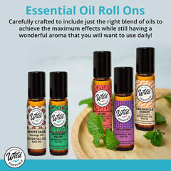 Amber 10ml roll-on bottle with cap close-up