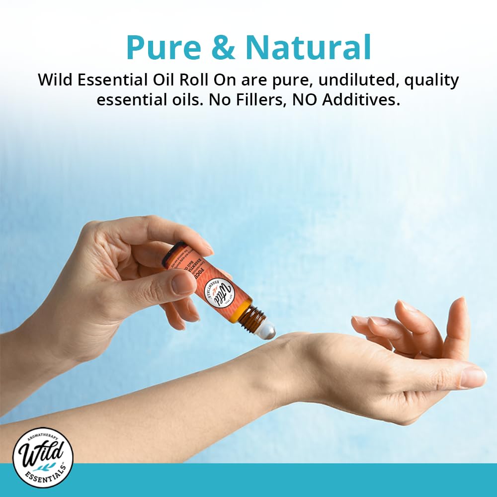 Label highlights organic jojoba oil and key oils