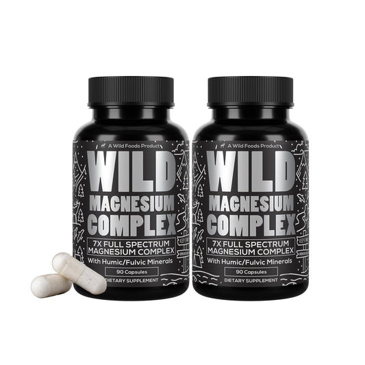 Hero image of Wild Foods Magnesium Complex 3-pack bottles