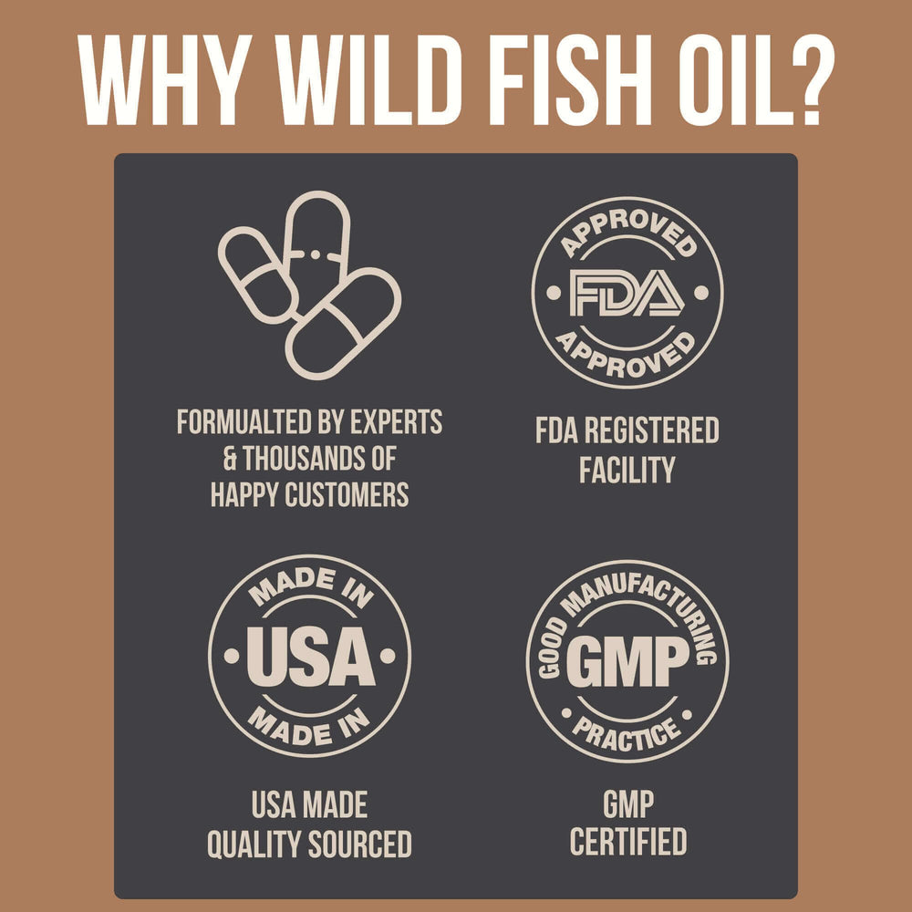 Sustainable sourcing from wild fish suppliers.