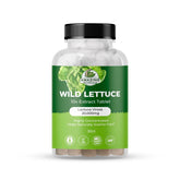 Front view of Amazing Botanicals Wild Lettuce Extract Tablets 10X, 30-count