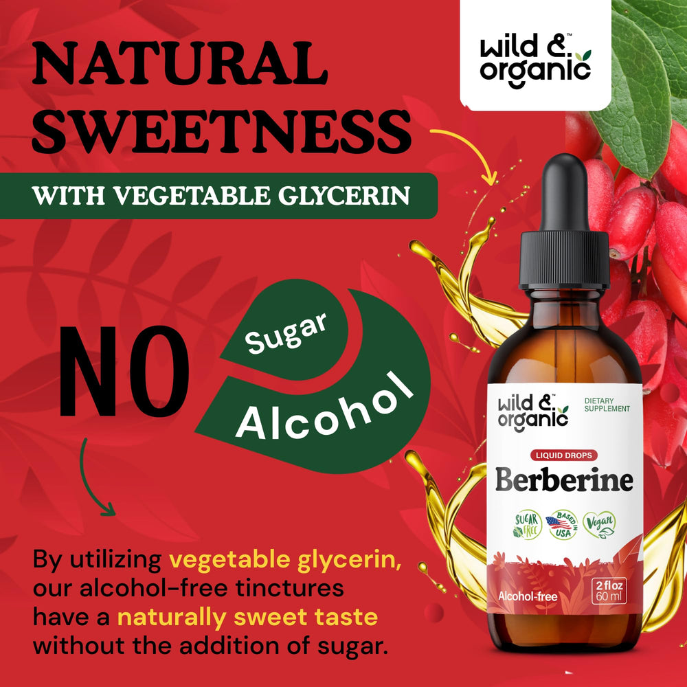 Illustration of Wild & Organic Berberine tincture